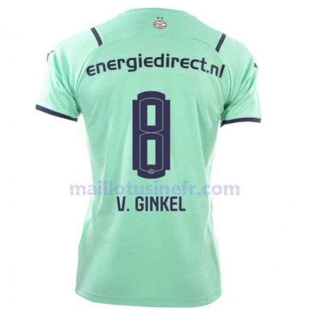 Maillot de Foot PSV Eindhoven Marco van Ginkel 8 Troisième 2021-22